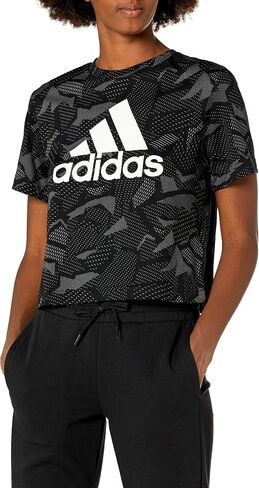 adidas Women's Essentials Allover Print Tee in Saudi Arabia