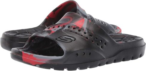 Skechers Unisex-Child Foamies Hogan-Aqua Spurt Sneaker in Kuwait