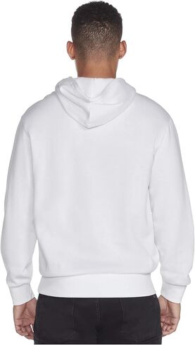 سويت شيرت بغطاء للرأس للرجال من Skechers بشعار Skech-Sweats Diamond in Kuwait