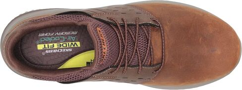 Skechers USA Men's Delson 3.0-Ezra Leather Bungee Lace Slip on Sneaker in Kuwait