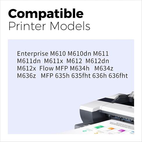 MYCARTRIDGE (147A NO CHIP ) Compatible Toner Cartridge Replacement for HP 147A W1470A 147X W1470X for Enterprise M610 M610dn M611 M611dn M611x M612 Flow MFP M634h M634z Printer (1 Black) 147A Toner in Saudi Arabia