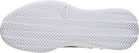 adidas Women's Adizero Ubersonic 4 Clay Tennis Shoe, Core Black/Silver Metallic/Cloud White (US Size 5.5) in Kuwait