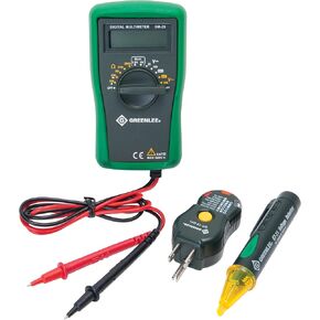 Greenlee - Electrical Kit-Basic (Tk-30A), Elec Test Instruments (TK-30A), 10 x 8 x 3", Black