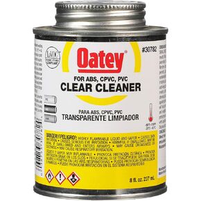 Oatey 30782 Clear Cleaner, 8-Ounce in Kuwait