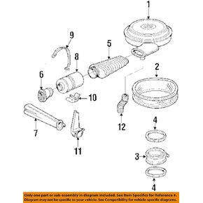 General Motors 25511809, Air Cleaner Mounting Gasket in Kuwait