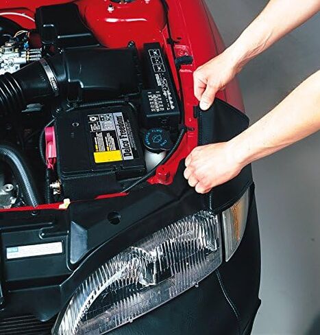 LeBra Front End Cover 55860-01; The Ultimate In Style And Vehicle Protection , Black in Saudi Arabia