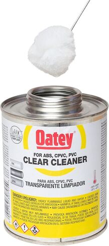Oatey 30782 Clear Cleaner, 8-Ounce in Kuwait