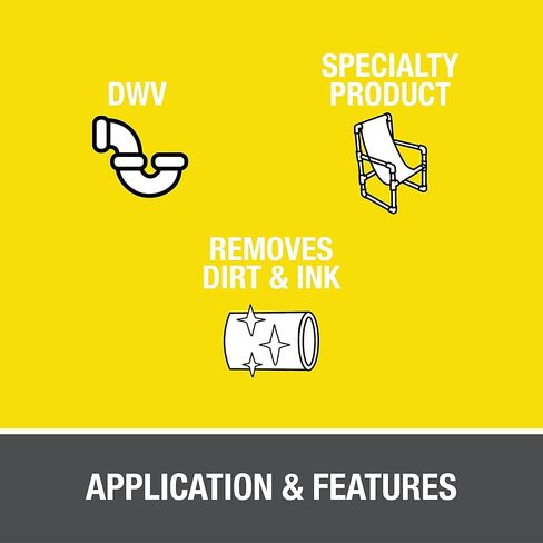 Oatey 30782 Clear Cleaner, 8-Ounce in Kuwait