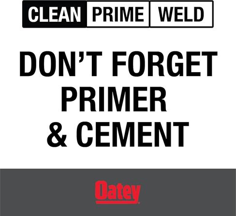 Oatey 30782 Clear Cleaner, 8-Ounce in Kuwait