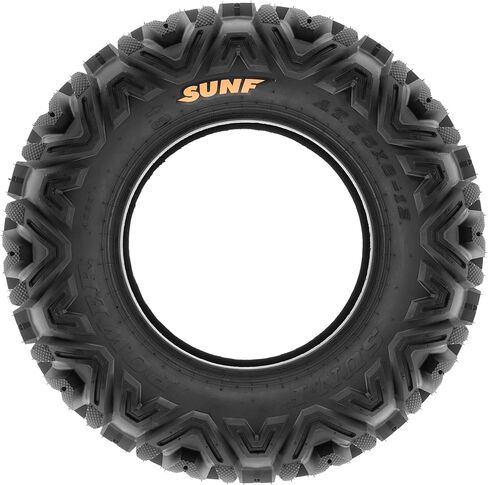 Set of 4 SunF Power.I ATV UTV all-terrain Tires 25x8-12 Front & 25x10-12 Rear, 6 PR, Tubeless A033 in Kuwait