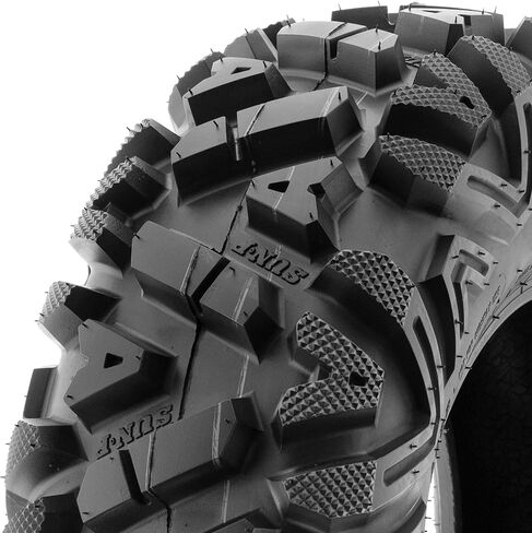 Set of 4 SunF Power.I ATV UTV all-terrain Tires 25x8-12 Front & 25x10-12 Rear, 6 PR, Tubeless A033 in Kuwait