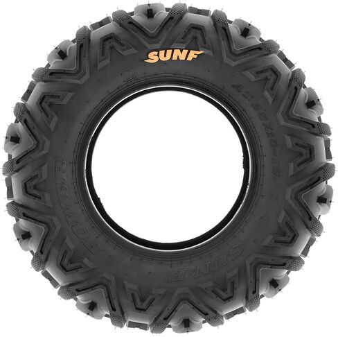 Set of 4 SunF Power.I ATV UTV all-terrain Tires 25x8-12 Front & 25x10-12 Rear, 6 PR, Tubeless A033 in Kuwait