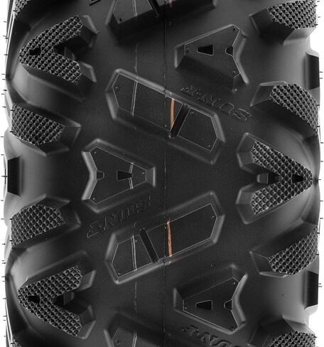 Set of 4 SunF Power.I ATV UTV all-terrain Tires 25x8-12 Front & 25x10-12 Rear, 6 PR, Tubeless A033 in Kuwait