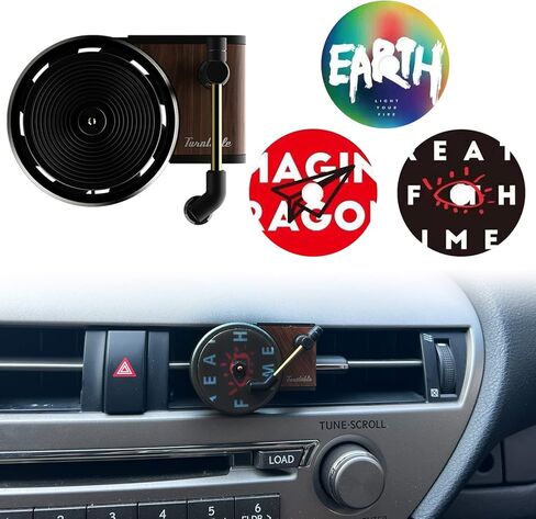 3 قطع من موزع الروائح العلاجية مع مشبك تنفيس السيارة، معطر معطر معطر هواء السيارة ريترو آير فريش كليب معطر هواء مسجل للعطور in Kuwait