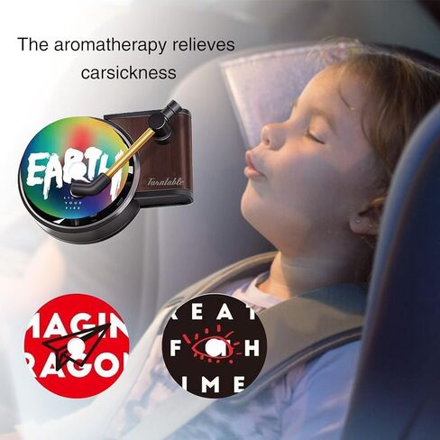 3 قطع من موزع الروائح العلاجية مع مشبك تنفيس السيارة، معطر معطر معطر هواء السيارة ريترو آير فريش كليب معطر هواء مسجل للعطور in Kuwait