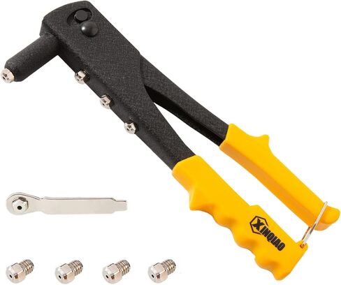 XINQIAO Pop Rivet Gun Kit مسامير برشام ممتازة مع مسامير متضمنة (M 200 برشام) in Kuwait