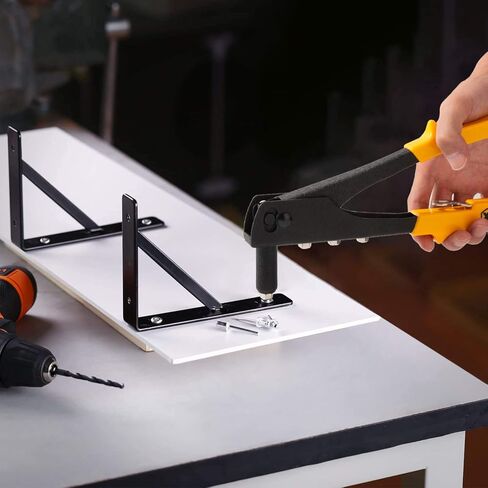 XINQIAO Pop Rivet Gun Kit مسامير برشام ممتازة مع مسامير متضمنة (M 200 برشام) in Kuwait