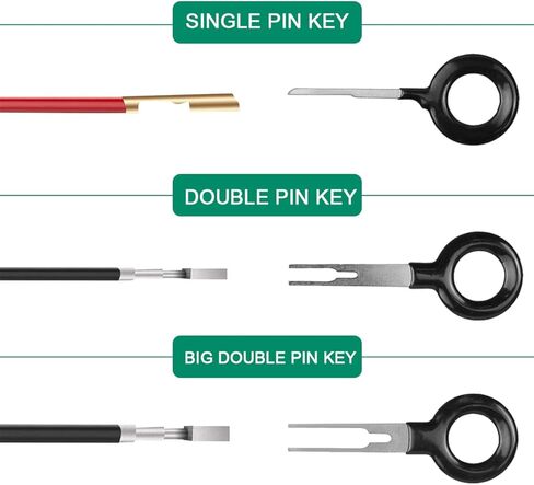 اي زد بي مجموعة ادوات ازالة الاطراف مكونة من 146 قطعة، مجموعة ادوات ازالة الاطراف الطرفية، مجموعة ادوات ازالة دبابيس الموصل الكهربائي للسيارات والاجهزة المنزلية مع شنطة واقية in Kuwait