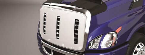 Belmor WF-3040-1 White Winterfront Truck Grille Covr for 2017-2018 Volvo VNM & VNL in Saudi Arabia