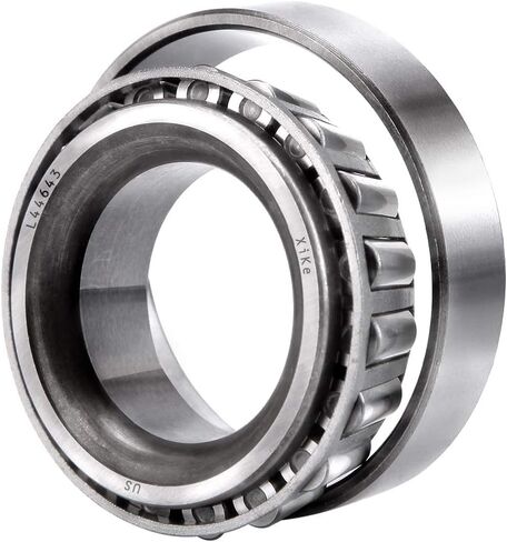 XiKe 1 Set Fits for 1'' Axles Trailer Wheel Hub Bearings Kit, L44643/L44610 and 12192TB Seal OD 1.980'', Dust Cover and Cotter Pin, Rotary Quiet High Speed and Durable. in Saudi Arabia