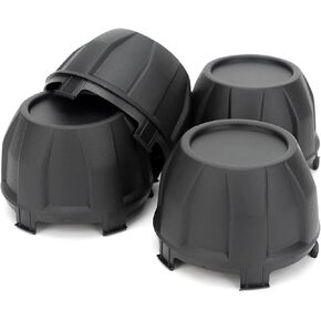 Tire Wheel Hub Caps Compatible with Kawasaki Teryx KRX 1000 2020 2021 2022 2023 Replace OEM 11065-1341, Black, 2PCS - Dust Center Hub Cap Covers