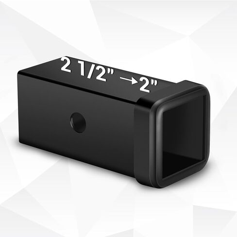 DACK 2.5 to 2 Inch Hitch Adapter, 2 1/2 to 2 Inch Hitch Receiver Adapter Trailer Hitch Adapter 2 1/2 Receiver Hitch, Hitch Reducer 2.5 to 2, with Hitch Pin and Clip in Kuwait