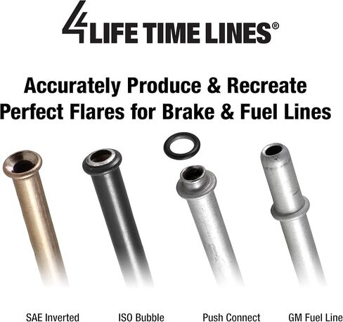 مجموعة أدوات التلميع الهيدروليكي العالمي من 4LIFETIMELINES (تتضمن القوالب لـ 3/16 بوصة، 1/4 بوصة، 5/16 بوصة، 3/8 بوصة، 1/2 بوصة، 4.75 مم، 6 مم، 8 مم، 10 مم) in Saudi Arabia