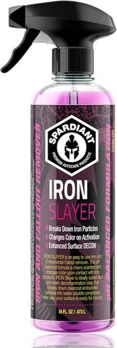 سبارديانت ايرون سلاير مزيل صدأ السيارة وبخاخ مانع لتفاصيل السيارة - إزالة جزيئات الحديد في طلاء السيارات والدراجات النارية والمركبات الترفيهية والقوارب 16 أونصة in Kuwait