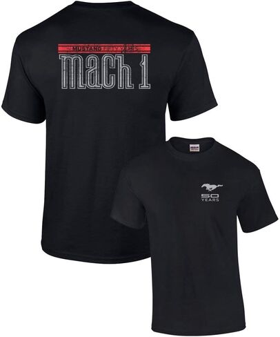 Ford Tee Shirt Mustang 50 Years Mach 1 Military in Kuwait