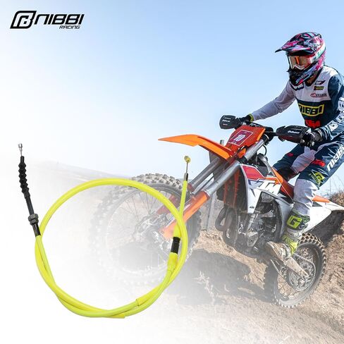 NIBBI Replacement Clutch Cable Dirt Bike Mini Bike Pit Bike MotorCross Motorcycle For NC engine 110CC 125CC 200CC 250CC (Black) in Kuwait
