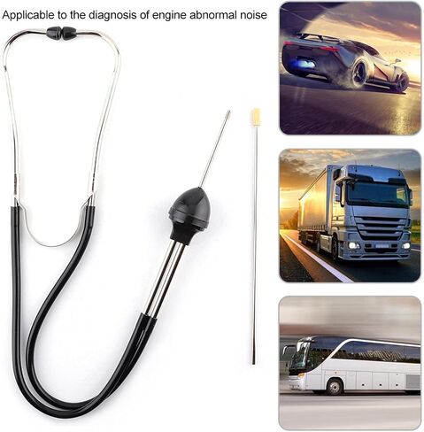 Auto Mechanics Cylinder Stethoscope Car Engine Hearing Tool Diagnostic Automotive Mechanic's Tool, Issue Detection Large Tester Mechanical Internal Detector Mechanic Sound Noise Listen in Saudi Arabia