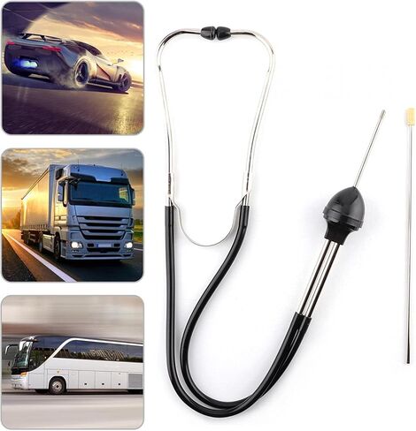 Auto Mechanics Cylinder Stethoscope Car Engine Hearing Tool Diagnostic Automotive Mechanic's Tool, Issue Detection Large Tester Mechanical Internal Detector Mechanic Sound Noise Listen in Saudi Arabia