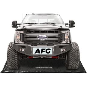 8.5 by 22 inches Extra Large Heavy Duty Garage Floor Mat for Under Truck for Rain, Ice, and Mud, Stay Put Corner, Black in Kuwait