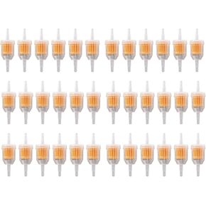 waltyotur 36 Pack Universal Gas Inline Fuel Filter 1/4 x 5/16 Replacement for John Deere Kawasaki Kohler Briggs & Stratton in Saudi Arabia