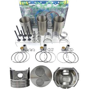 SAMEATU D1703 Engine Overhaul Rebuild Kit Compatible with Kubota D1703 D1703E Engine Tractor L3300DT L3410DT L3300F KL265 KL280 KL285 KL310 KL2750 Bobcat 325C 328 329 Tier 4i Excavator in Saudi Arabia