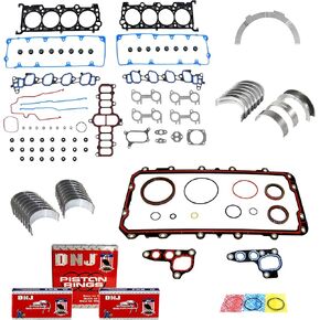 DNJ RRK4178 Engine Re-Ring Kit for 2004-2008 / Ford/E-150/4.6L / SOHC / V8 / Cu.281 / Vin W in Saudi Arabia