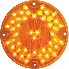 GG Grand General 82334 7 Inch Amber / Amber 47 LED Bus Park/Turn Light، عالي/منخفض، 3 أسلاك in Saudi Arabia