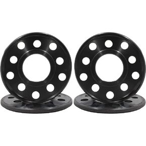 Wheel Accessories Parts 4 Pcs Hub Centric Billet Wheel Spacers 5mm Thickness 5 on 100mm & 112mm Bolt Pattern (PCD) 57.10mm Vehicle & Wheel Hub Fits VW
