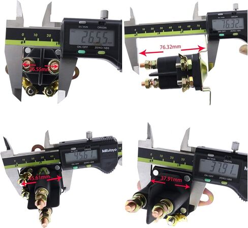 FridayParts 12V Universal Relay Solenoid 4 Post Plow Compatible for Western Fisher Meyers Snowplow Blade Replacement in Kuwait