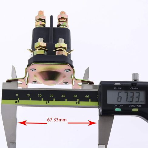 FridayParts 12V Universal Relay Solenoid 4 Post Plow Compatible for Western Fisher Meyers Snowplow Blade Replacement in Kuwait