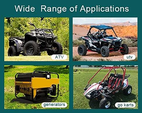 Tvent AM116304 فلتر الوقود البلاستيكي المضمن 1/4 بوصة بديل لخط الوقود 5/16 بوصة يستبدل 25 050 22-S 71-5960 72084G01 120-436 JN3-F4560-00 GY20709 38666 ATV UTV دراجة نارية (حزمة من 4) in Kuwait