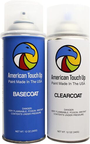 American Touch Up Paint Compatible with Honda | B502P Indigo Blue Pearl | Spray Paint - Basecoat in Kuwait
