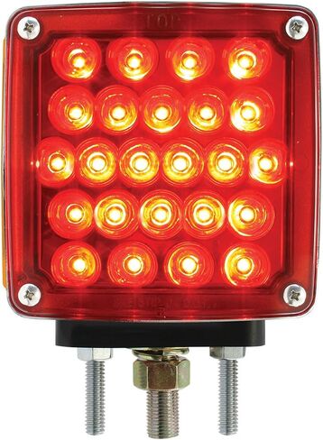 مصباح رأسي LED مزدوج الوجه من Grand General 77620 Amber / Amber 4.5 بوصة مربع لؤلؤي (للشاحنة/SUV/RV/مركبة) in Saudi Arabia
