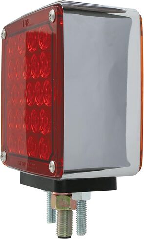 مصباح رأسي LED مزدوج الوجه من Grand General 77620 Amber / Amber 4.5 بوصة مربع لؤلؤي (للشاحنة/SUV/RV/مركبة) in Saudi Arabia