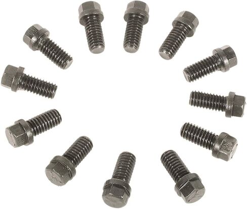 Mr. Gasket Header Bolts,3/8-16X3/4, Black in Saudi Arabia