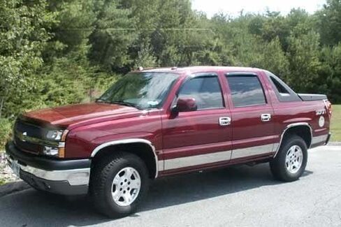 QMI 145008D - زخرفة الحاجز متوافقة مع Chevy Silverado nnd Avalanche وGMC Sierra (قوس كامل) مرآة مصقولة من الفولاذ المقاوم للصدأ بعرض عريض مجموعة من 4 قطع in Kuwait