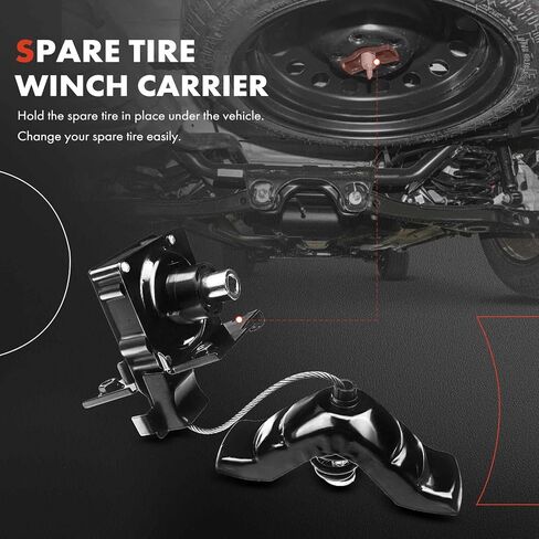 A-Premium Spare Tire Hoist Carrier Wheel Winch Compatible with Ford F-150 2004-2014 Lincoln Mark LT 2006-2008 Truck 9L3Z1A131A in Saudi Arabia