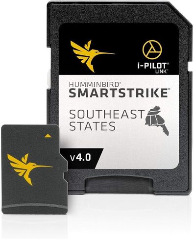 Humminbird 600039-4 SmartStrike Southeast States V4 Digital GPS Maps Micro Card , Black in Saudi Arabia