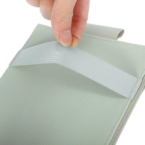 X AUTOHAUX Universal Car Truck Sun Visor Organizer Storage Pocket Pouch Case Bag for Pen CD Card Gray Orange in Saudi Arabia