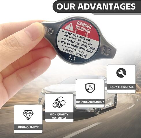 USTOPF1T Radiator Cap, 19045-PAA-A01 19045-PAA-003 Compatible With 1994-2006 Honda Accord 1995-2007 Honda Odyssey 2003-2008 Honda Pilot in Saudi Arabia